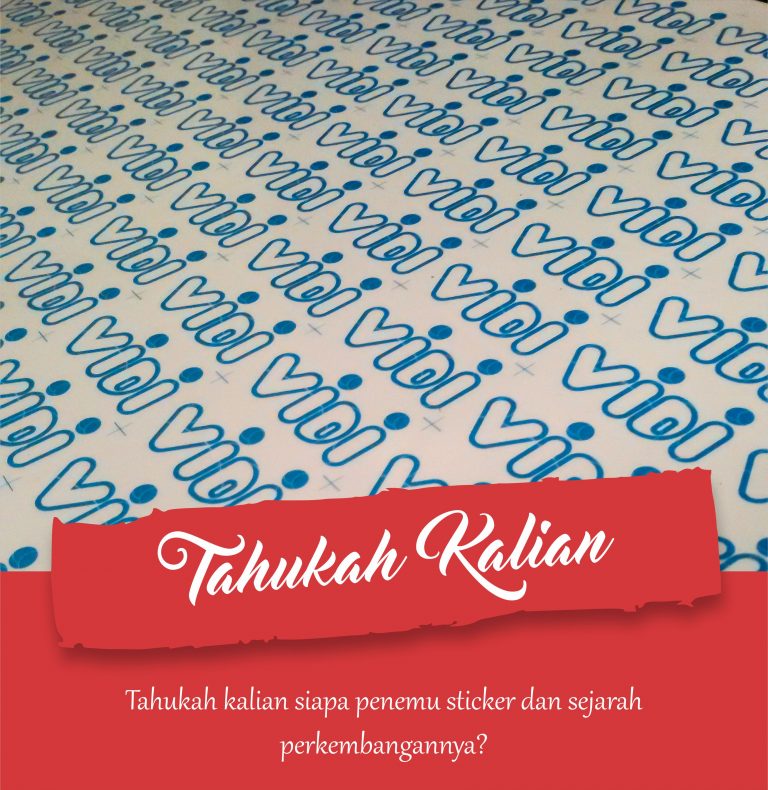 Penemu Stiker dan Sejarah Perkembangannya