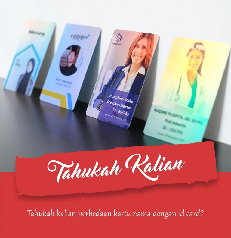 Perbedaan Kartu Nama Dengan ID card