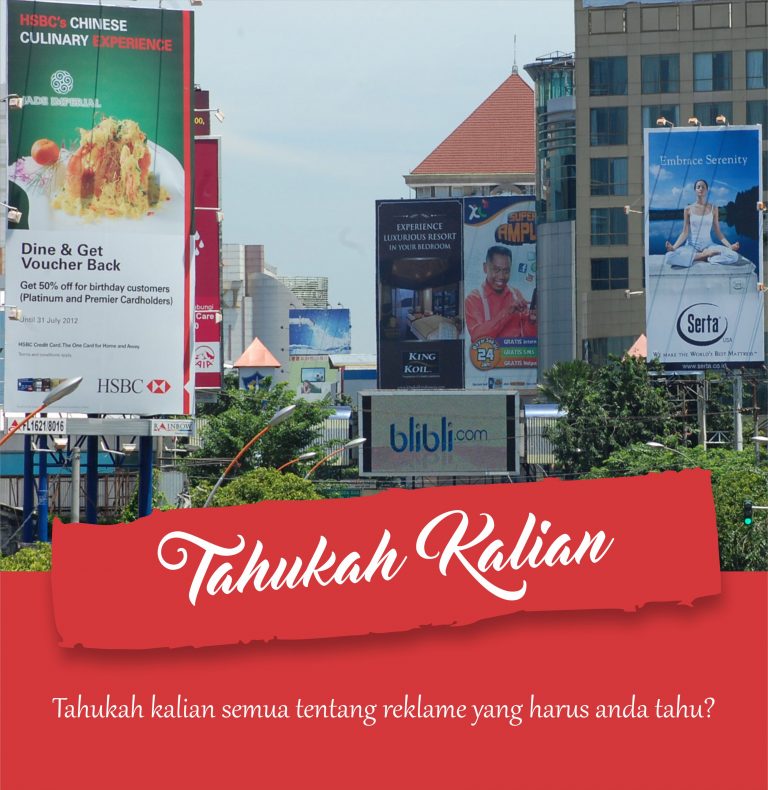 Semua Tentang Reklame Yang Harus Anda Tahu