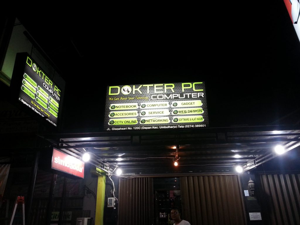 Neon Box Dokter PC Yogyakarta