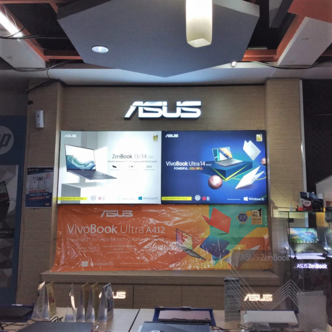 Neon Box fabric Asus Kana Computer Yogyakarta