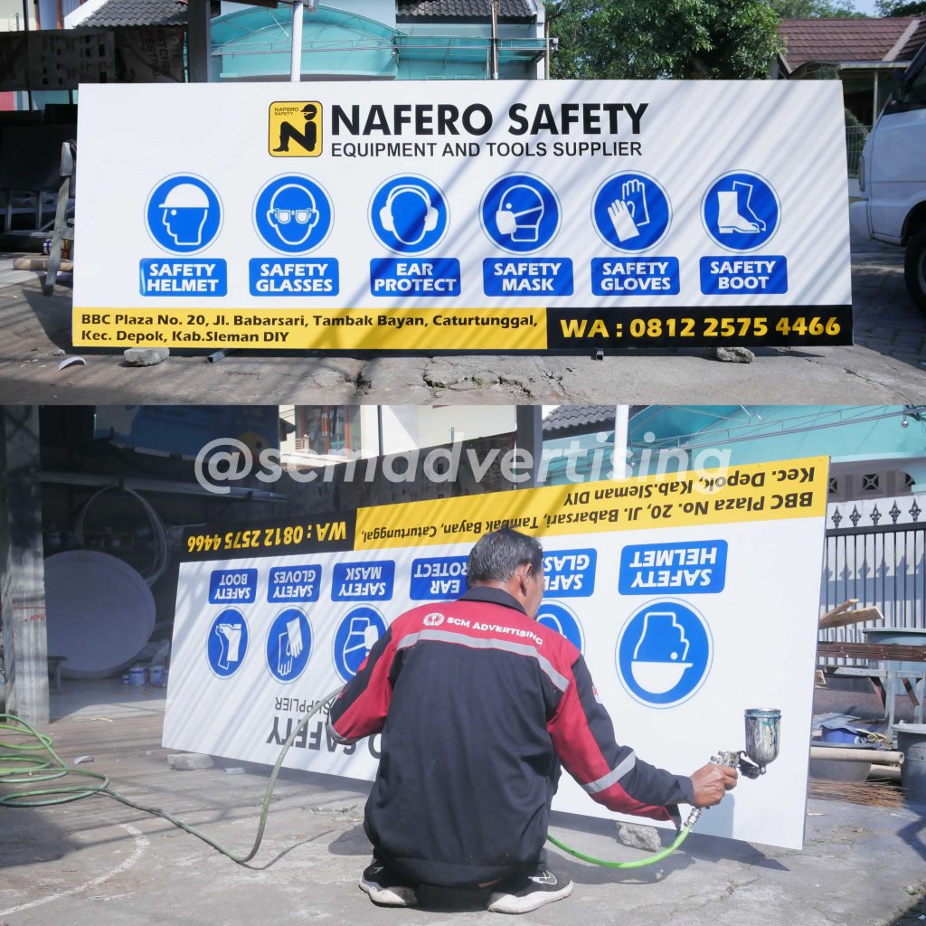 Papan Nama Nafero Safety Yogyakarta