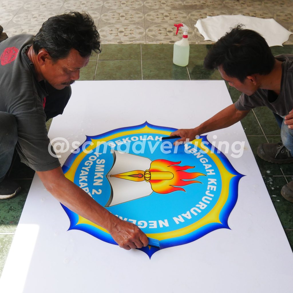 Jasa Produksi Papan Nama Sekolah Jogja