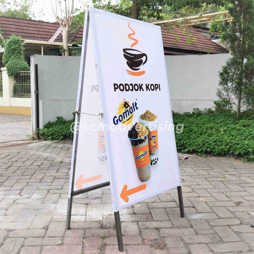 Papan Nama Segitiga Murah Jogja