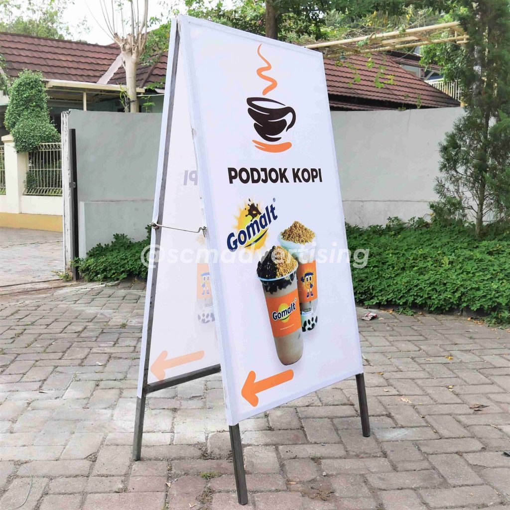 Papan Nama Segitiga Murah Jogja