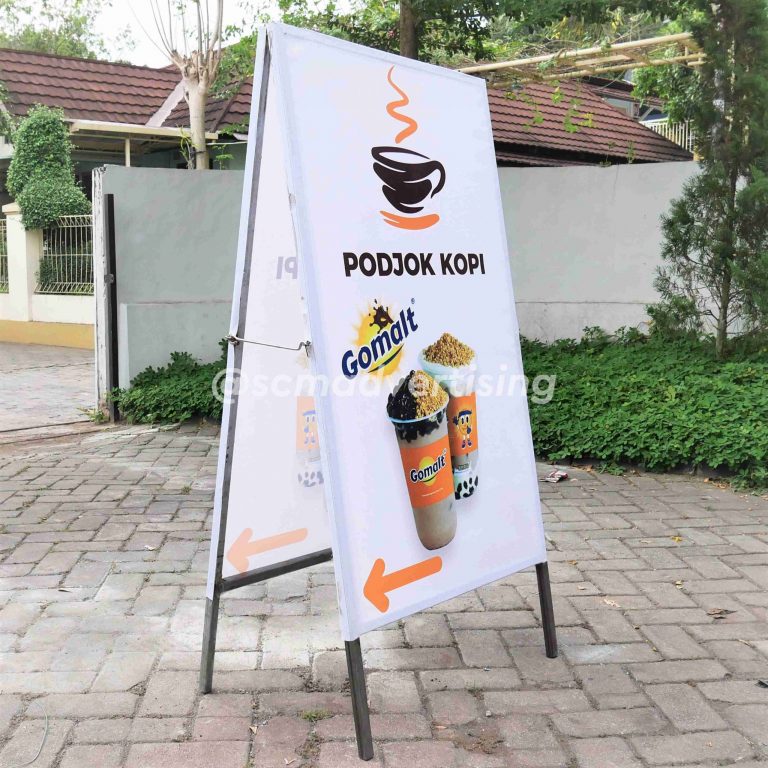 Papan Nama Segitiga Murah Jogja