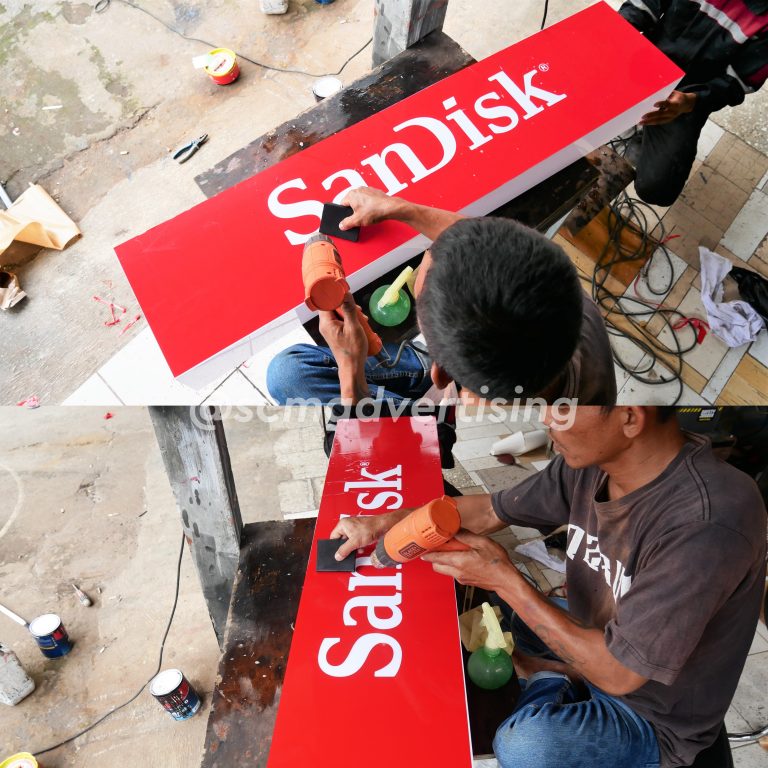 Jasa Neon Box Akrilik Jogja