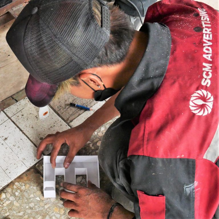 Jasa Bikin Huruf Timbul Murah Jogja