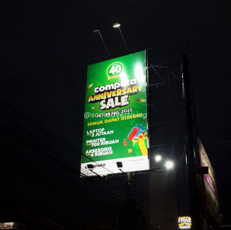 Recovery Visual Baliho Computa Yogyakarta