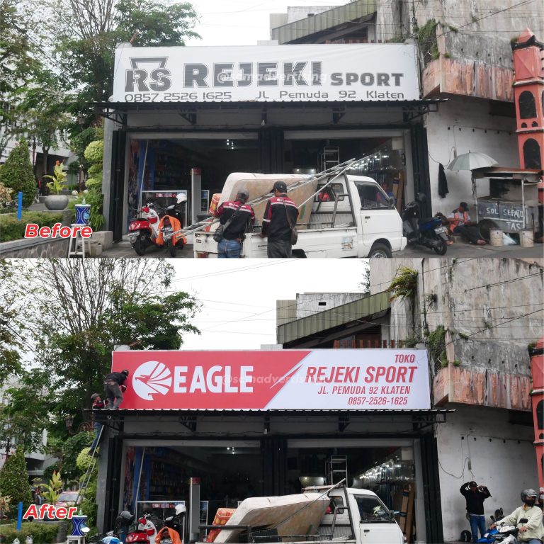 Jasa Ganti Visual Papan Nama Jogja
