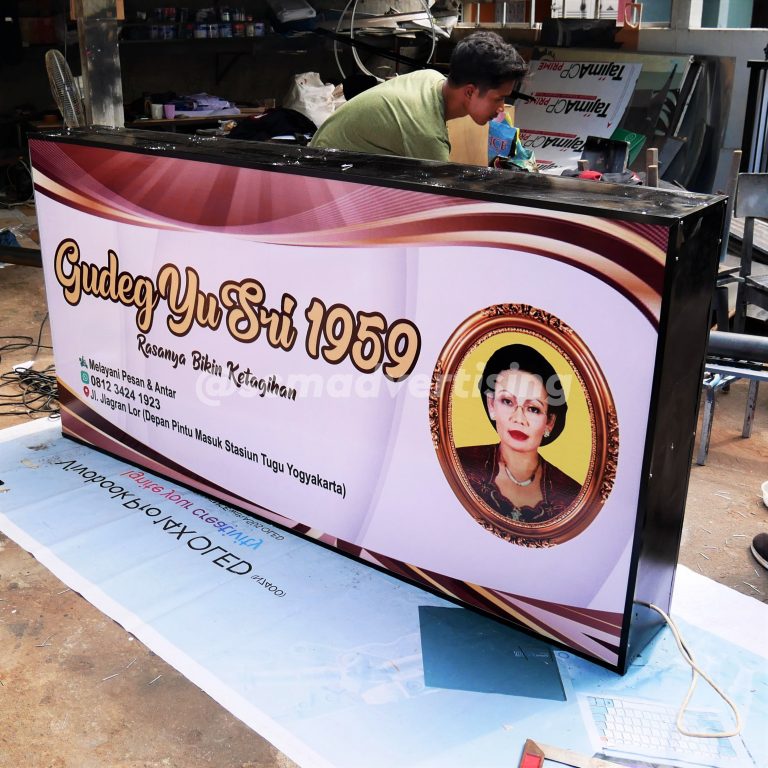 Bikin Neon Box Toko Murah Jogja