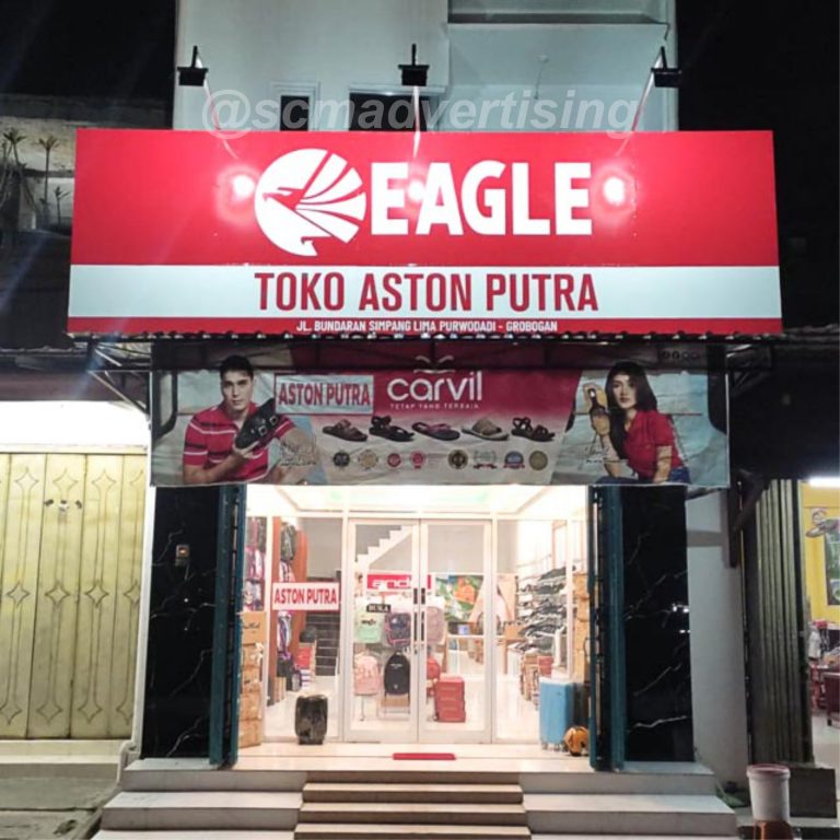 Papan Nama Sticker Cutting Jogja