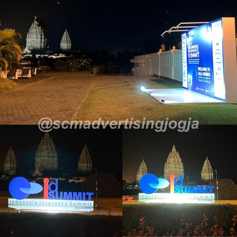 Backdrop dan Letter MDF Jogja