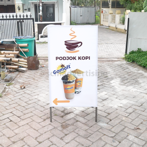 Papan Nama Segitiga Jogja Murah