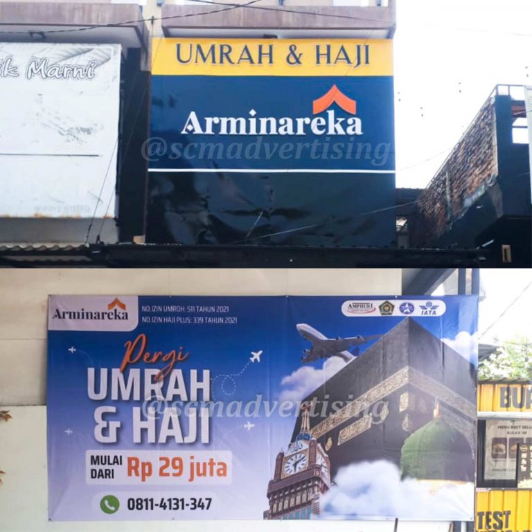 Papan Nama Arminareka Jogja