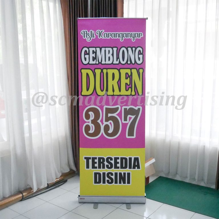 Roll Banner Albatros Gemblong Duren 357 Karanganyar