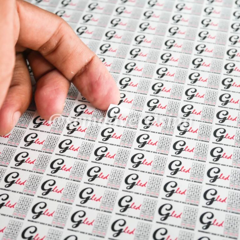 Sticker Segel Garansi Jogja Gled