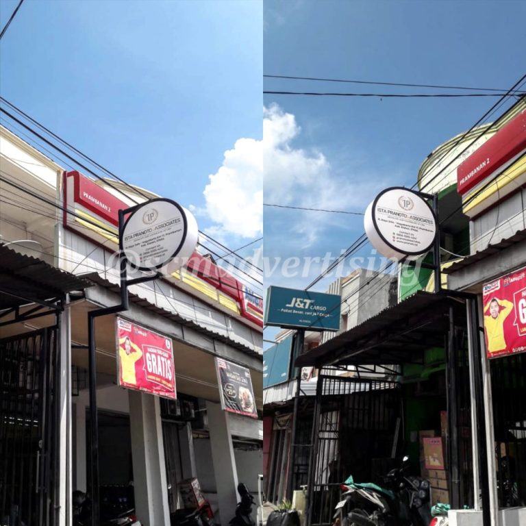 Neonbox Full Akrilik Bulat Ista Pranoto