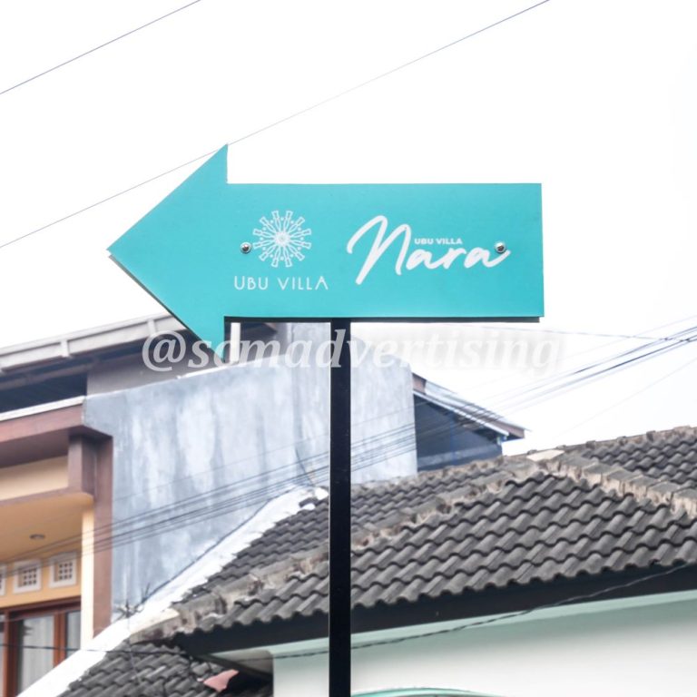 Papan Petunjuk ACP Ubu Villa Jogja