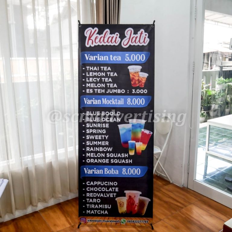 X-Banner Jogja Murah Visual Plus Alat