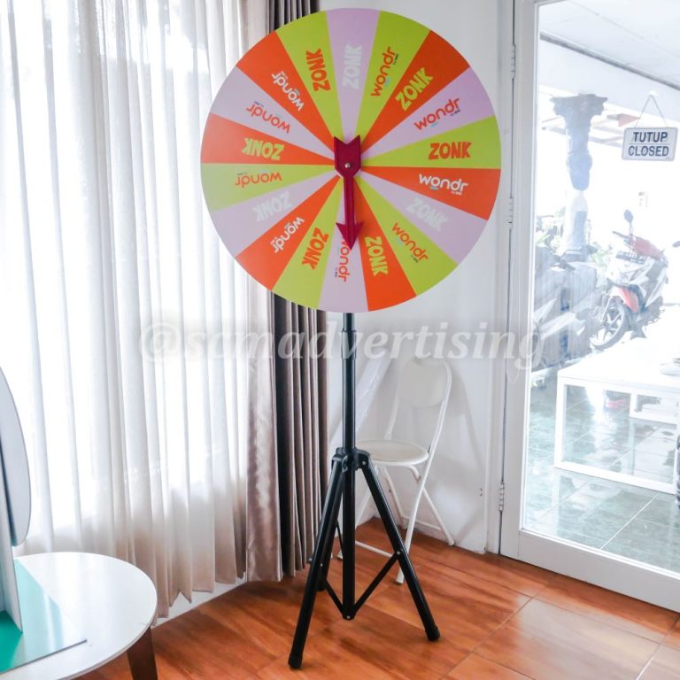 Spin Wheel Tripod Jogja Murah Full Set