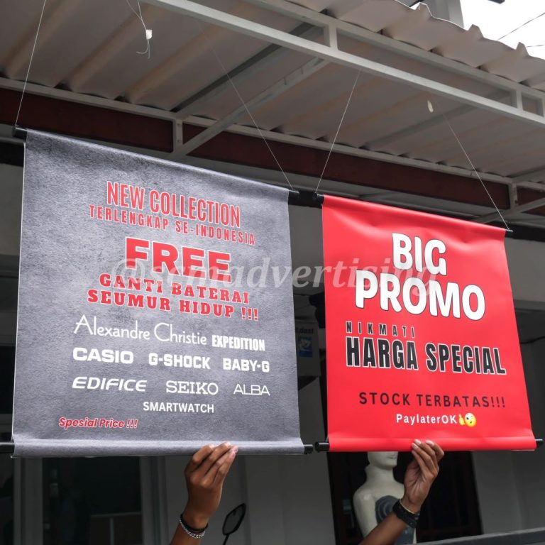 Hanging Banner Jogja Murah