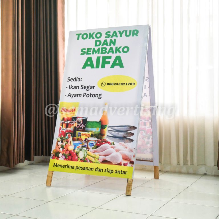 Papan Segitiga Kayu Jogja