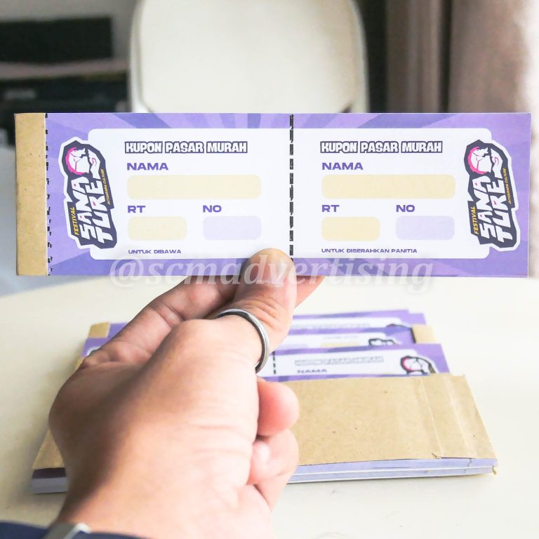 Cetak Kupon Festival Jogja