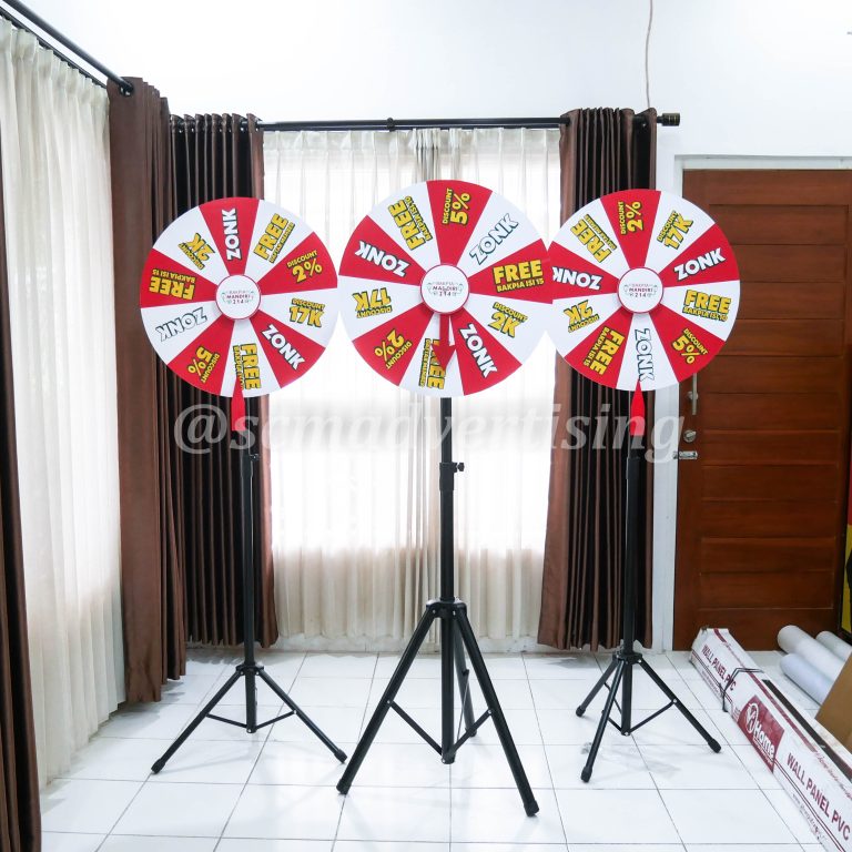 Spin Wheel Tripod Fullset Jogja Bakpia Mandiri 214