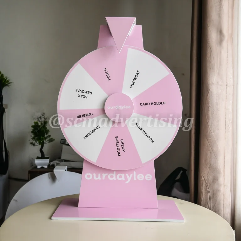 Spin Wheel Desk Knockdown Jogja Ourdaylee