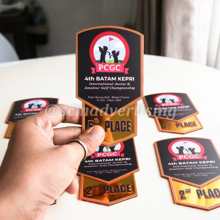 Sign Akrilik Gold Jogja