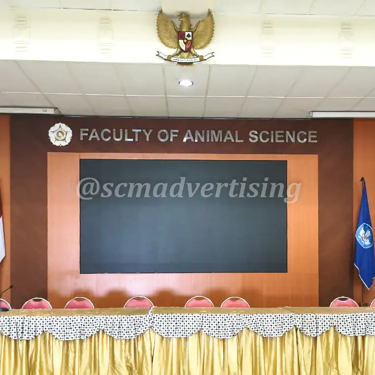 Letter Timbul Stainless Jogja Fakultas Peternakan UGM