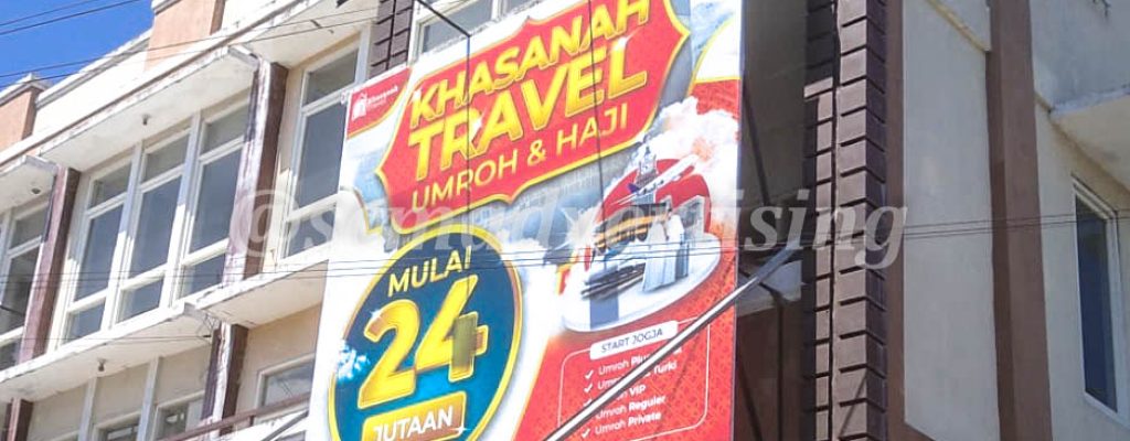 Papan Nama Khasanah Travel papan nama jogja